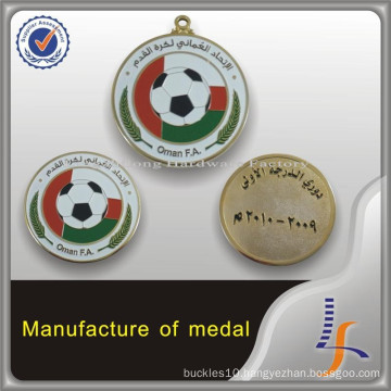 China Manufacturer Oman Custom Football Medal